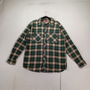VTG Field N Forest Shirt Mens XL Plaid Flannel Lumberjack Heavyweight 90s Grunge